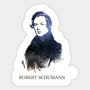 Robert Schumann Sticker